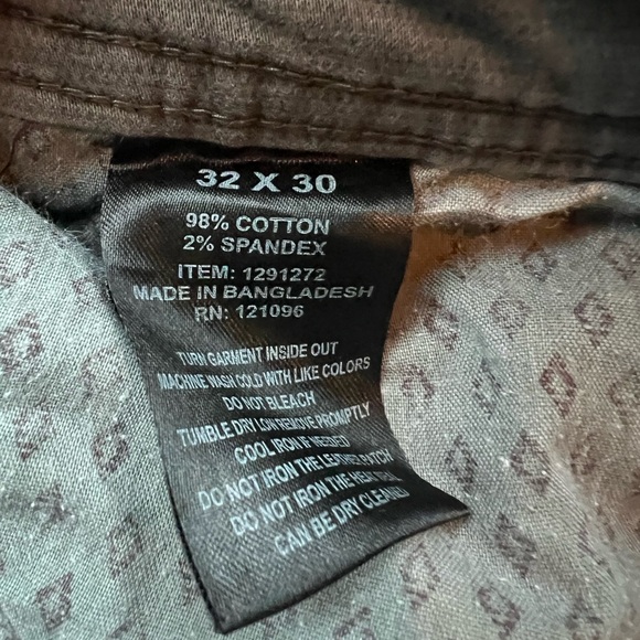 English Laundry Men's Khaki Slim Jeans 32x30 - Picture 4 of 6